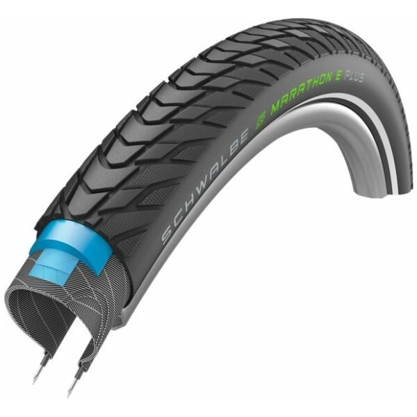 Schwalbe Btb Marathon E-plus 700x38 Ref. Hs498 E50 Zwart