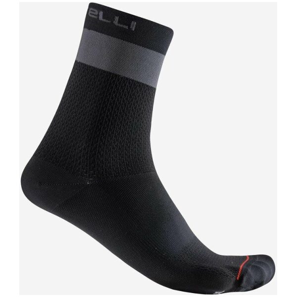 Castelli PROLOGO LITE 15 SOCK BLACK/DARK GRAY