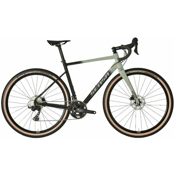 Sensa Romagna Gravel SE Shiny Black + Olive Grey