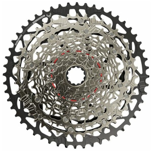 Sram CASSETTE 12V XS1270 T A1 10-52 ZI/ZW Silver/Black